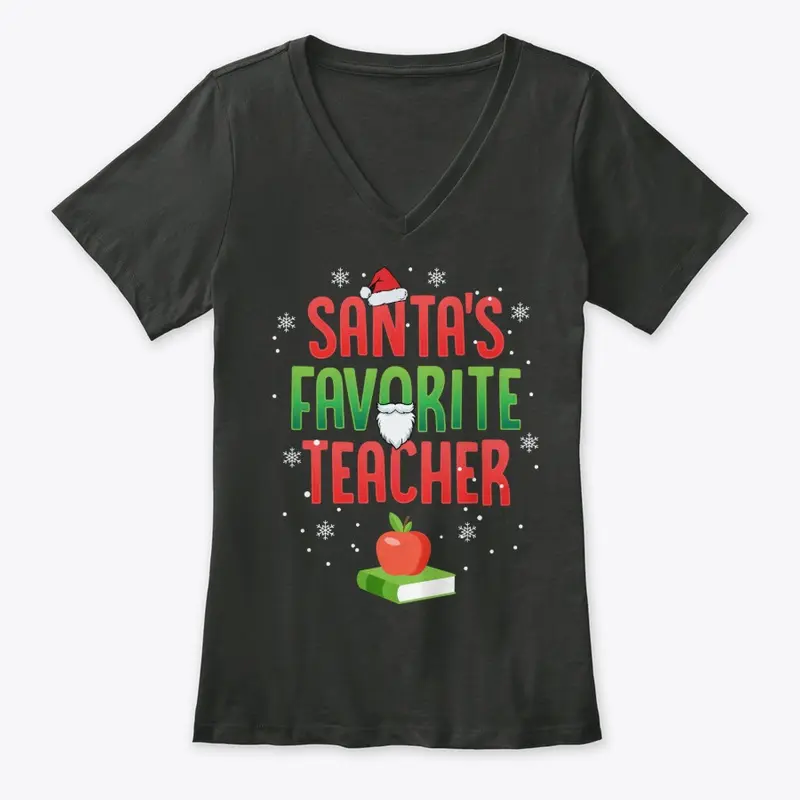 Funny Teacher Gift, Santa's Favorite